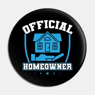 Official Homeowner - New Homeowner Pin