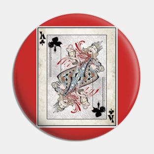 King of Clubs Pin