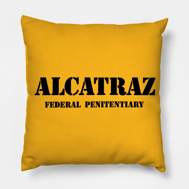 alcatraz Pillow by toastercide