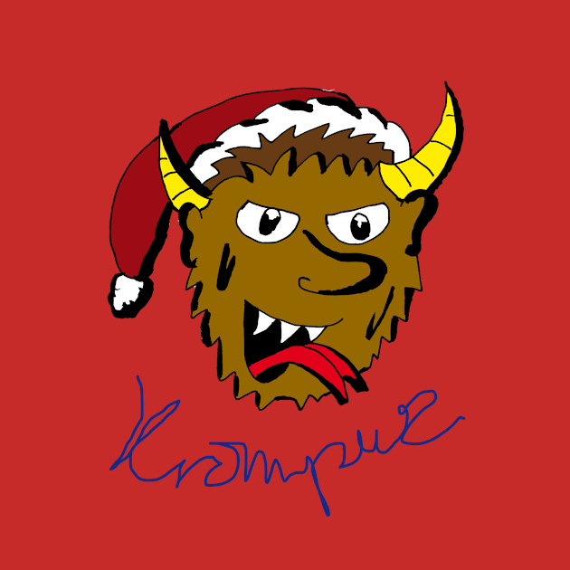 Head of the Krampus by WanipaMerch