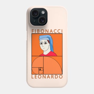 Leonardo Fibonacci Phone Case