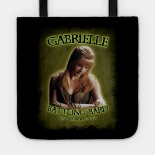 Gabrielle Battling Bard Tote