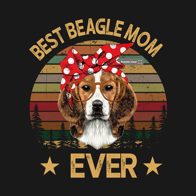 Best Beagle Mom Ever by gotravele store