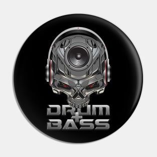 DNB Skull Pin