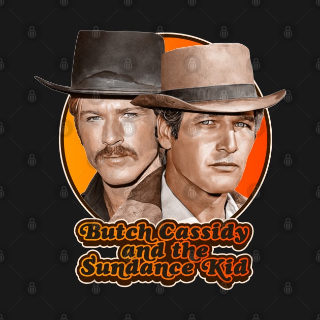 Retro Butch Cassidy and the Sundance Kid Tribute by darklordpug