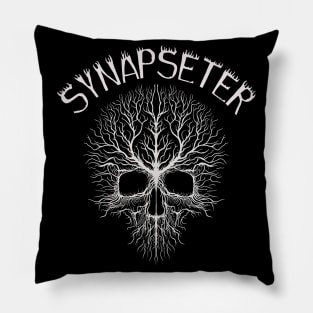 Creepy Nerves Skull Pillow