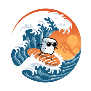 Sushi surfing T-Shirt