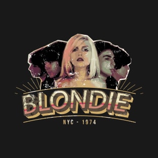 Band 1975 Retro - Blondie T-Shirt