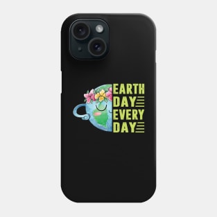 Earth Day Everyday Retro Environmental Earth Day Kids Women Phone Case