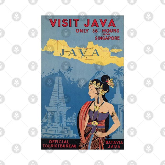 Vintage Visit Java by leafsquare