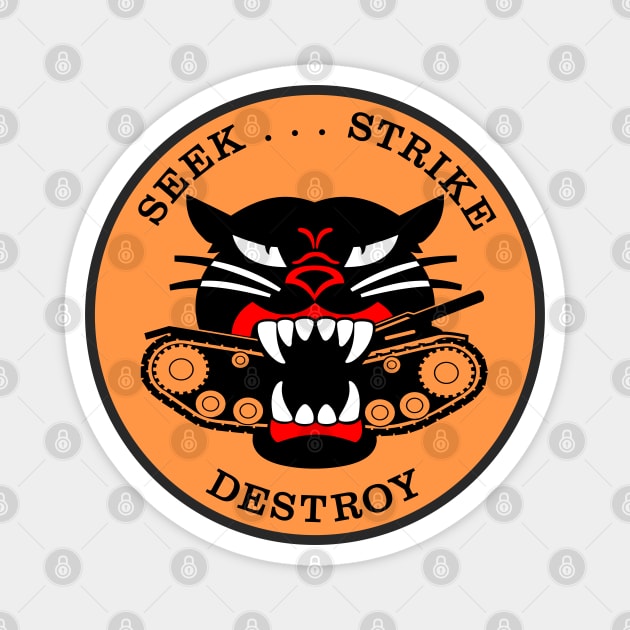 M18 HELLCAT-SEEK STRIKE & DESTROY 3 Magnet by TaterSkinz