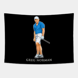 Greg Norman Golf Master Tapestry