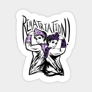 Rematriation (Crowns) Magnet