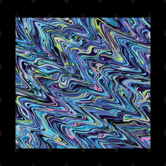 Wavy Abstract design by Zeph Store