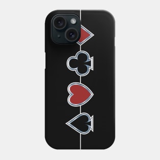 Spades Hearts Clubs Diamonds Phone Case