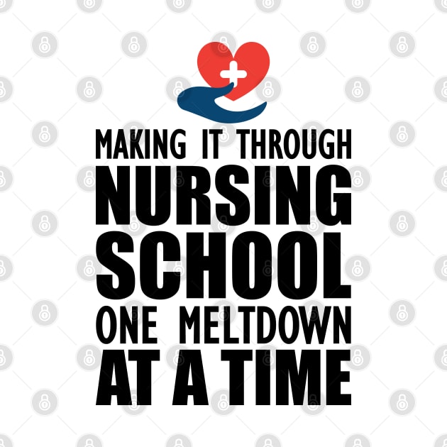 Nursing School - Making it through nursing school one meltdown at a time by KC Happy Shop