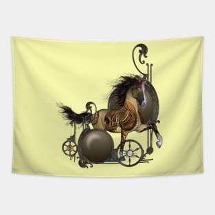 Wonderful steampunk horse Tapestry