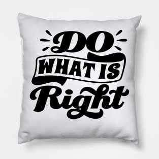 RIGHT Pillow