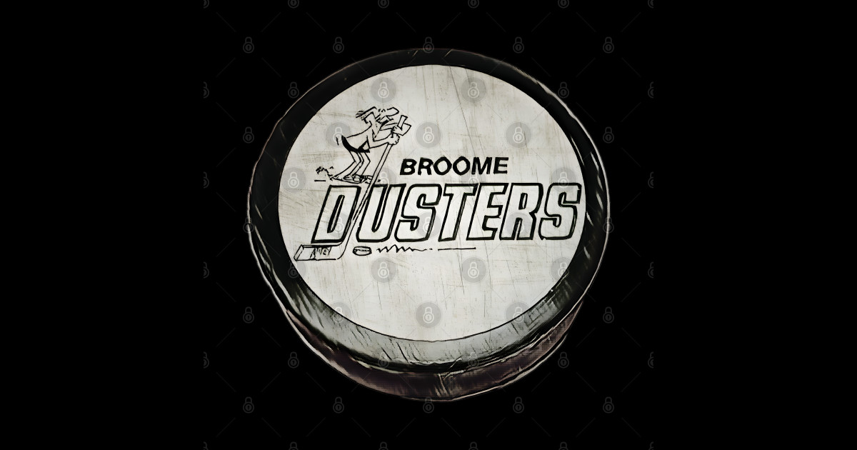 Broome Dusters Ice Hockey Broome Dusters Sticker TeePublic