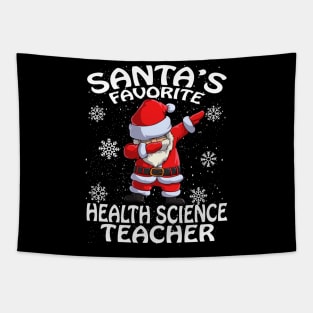 Santas Favorite Health Science Teacher Christmas Tapestry