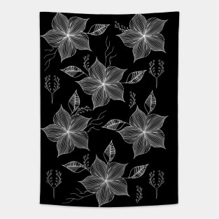 Floral Pattern Tapestry