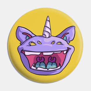 Purple Alien Pin