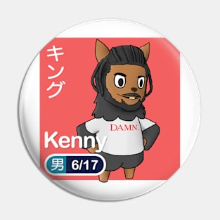 Kenny Llama Pin