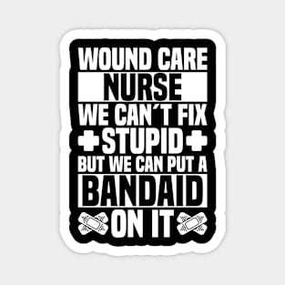 Wound Care Nurse Bandaid Magnet