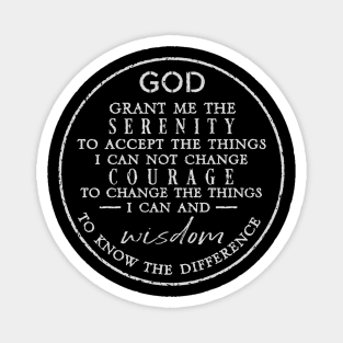 The Serenity Prayer Magnet