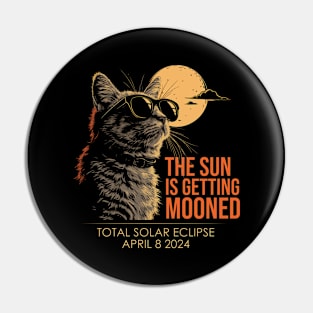 The Sun Is Getting Mooned Pin