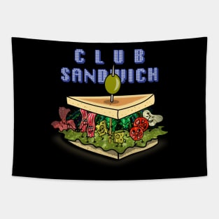 Club Sandwich Tapestry