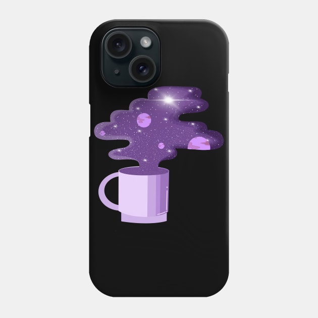 A purple mug 2 Phone Case by Miruna Mares