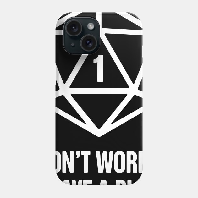 Funny d20 Roleplaying Game | Board Gaming Graphic Phone Case by MeatMan