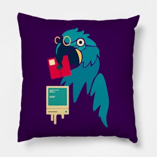 Summer Macaw Pillow