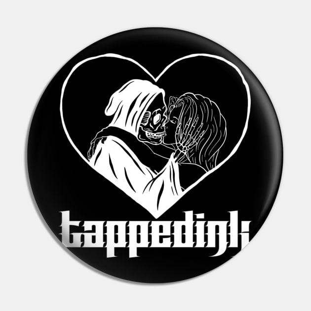 Kiss of death Pin by Tapped ink