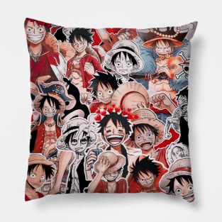 Luffy All Moods Pillow