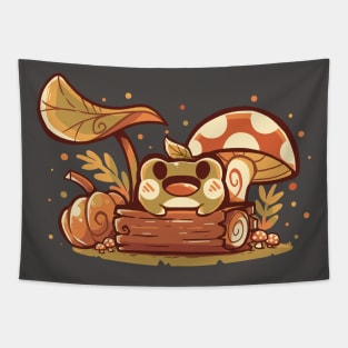 Fall Frog Tapestry