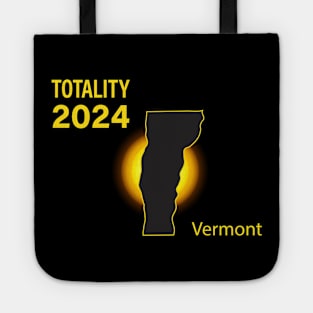 Total Solar Eclipse Vermont State 2024 Tote