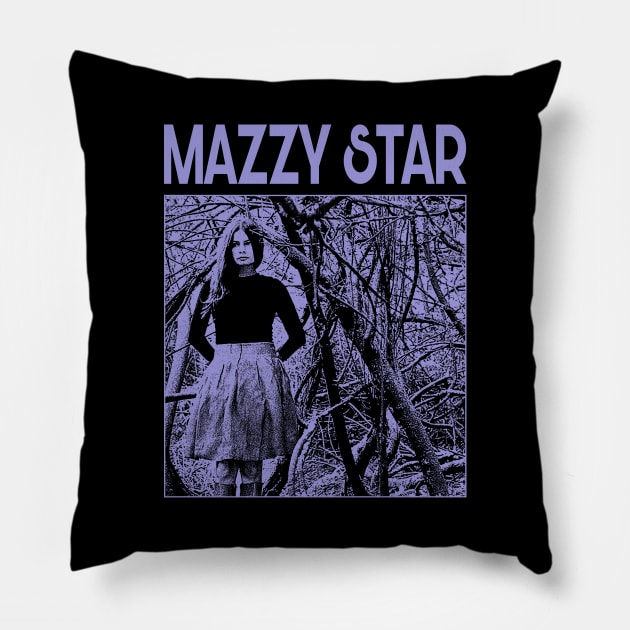 Mazzy Star - Tribute Fanmade Pillow by fuzzdevil