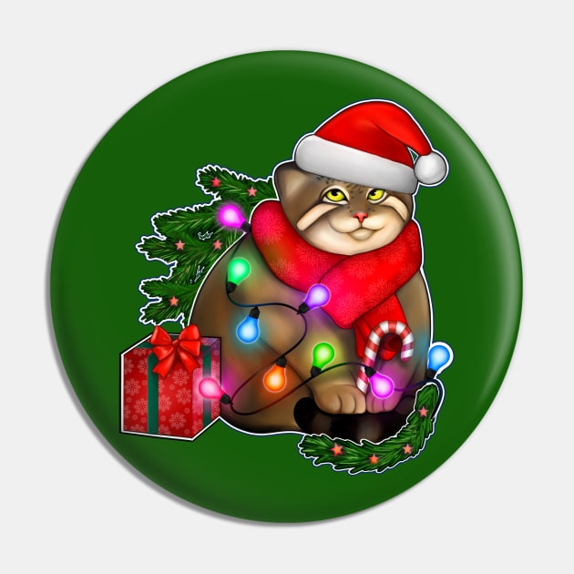 Pallas Santa cat Pin by Meakm