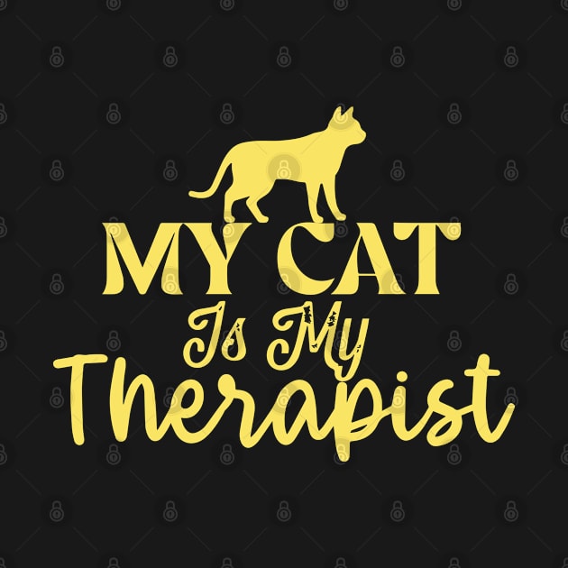 My Cat Is My Therapist by pako-valor