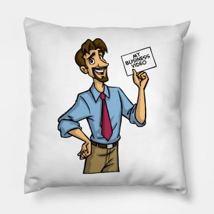 My Business Video T-Shirt Pillow