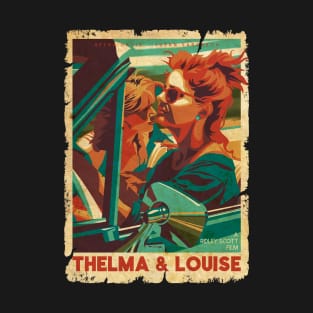 THELMA AND LOUISE A RIDLEY SCOTT FILM COVER T-Shirt