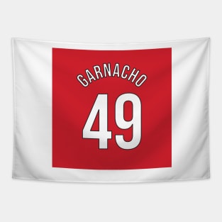 Garnacho 49 Home Kit - 22/23 Season Tapestry