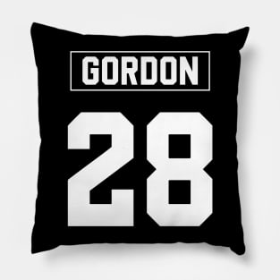 Melvin Gordon III Denver Bold Pillow