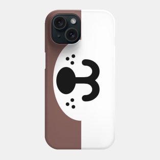 Brown Dog Mask Phone Case