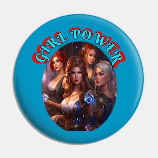 Girl Power Pin