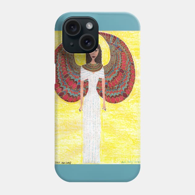 Ancient Egyptian Angel Phone Case by DebiCady