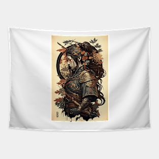 The Lady Samurai Tapestry