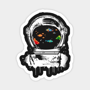 Astronaut helmet aquarium Magnet